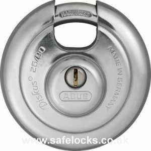 Abus 26/90 Diskus Solid Body Padlock 26 90mm